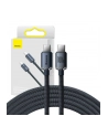 Baseus Kabel Usb Typc Crystal Shine 1.2m Czarny - nr 9