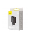 Baseus Ładowarka sieciowa Compact Quick Charger 2xUSB USB-C PD 3A 30W (czarna) - nr 6