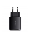 Baseus Ładowarka sieciowa Compact Quick Charger 2xUSB USB-C PD 3A 30W (czarna) - nr 9