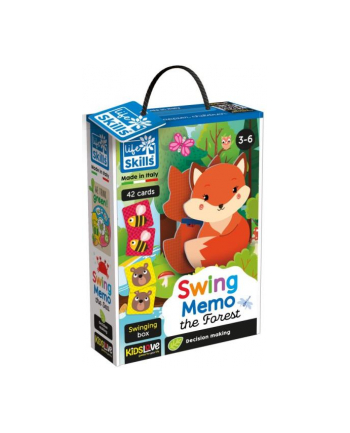 lisciani giochi Life Skills Swing memo leśne 72576 LISCIANI