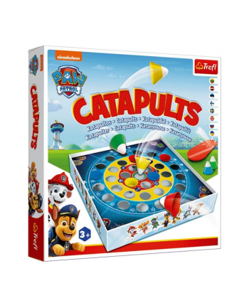 Katapulty Psi Patrol wersja ukraińska UA gra 02008 Trefl
