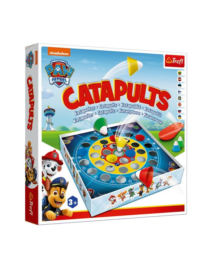Katapulty Psi Patrol wersja ukraińska UA gra 02008 Trefl główny