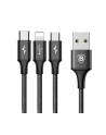 Baseus RAPID 3IN1 Typ-C, Lightning, micro-USB PD20W 1,5m (6953156204294) - nr 9