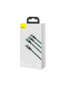 Baseus Kabel Rapid 3W1 Usb-C Do / Lightning Microusb 20W 1,5M, Zielony (6953156204300) - nr 21