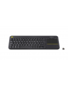 Logitech K400 Plus Klawiatura Rf Wireless Azerty Belgijski Czarny (920007131) - nr 12