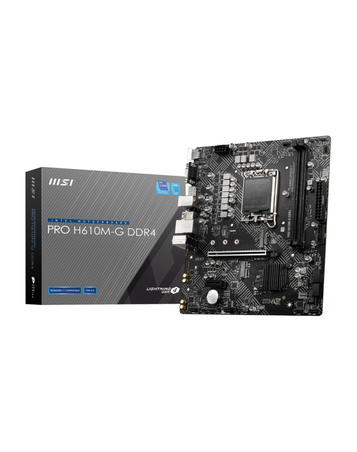 MSI PRO H610M-G DDR4 główny