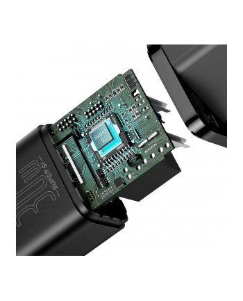 Baseus Super Si sieciowa USB-C PD 30W czarny nr 1
