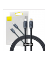BASEUS Crystal Kabel USB-C Lightning PD 20W 1,2m - czarny - nr 10