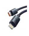 BASEUS Crystal Kabel USB-C Lightning PD 20W 1,2m - czarny - nr 12