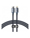 BASEUS Crystal Kabel USB-C Lightning PD 20W 1,2m - czarny - nr 15