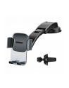 Baseus Easy Control Set Uchwyt samochodowy do telefonu na kokpit kratkę (czarny) - nr 8