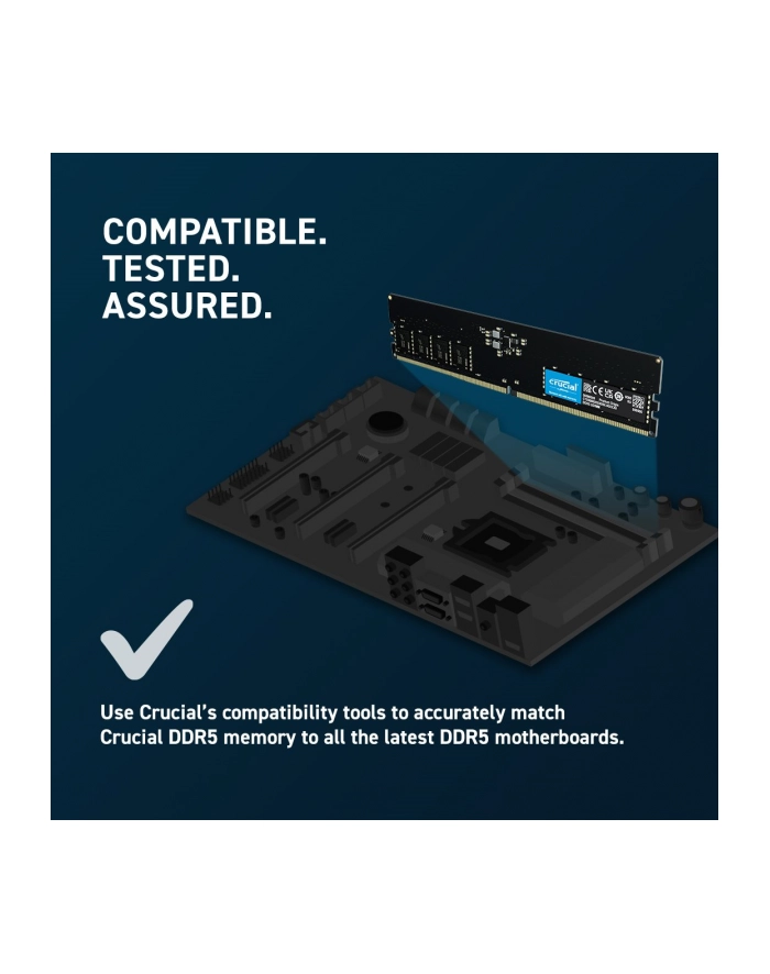 Crucial DDR5 8GB 4800MHz CL40 główny