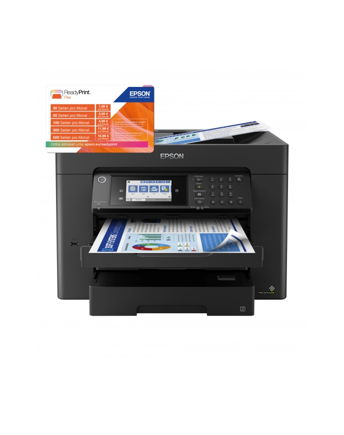 Urządzenie wielofunkcyjne atramentowe EPSON WorkForce WF-7840DTWF A3 LAN, WLAN / C11CH67402 główny