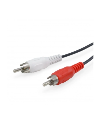 EQUIP  KABEL RCA (CINCH) X2 - RCA (CINCH) X2 2.5M CZARNY (147094)  (147094)