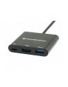 CONCEPTRONIC CONCEPTRONIC CONCEPTRONIC ADAPTER USB USB-C - HDMI + USB-C + USB CZARNY (DONN01B)  (DONN01B) - nr 12