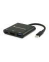 CONCEPTRONIC CONCEPTRONIC CONCEPTRONIC ADAPTER USB USB-C - HDMI + USB-C + USB CZARNY (DONN01B)  (DONN01B) - nr 14