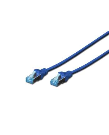 Kabel sieciowy SF/UTP kat. 5,niebieski, 3 m, opak. zast.
