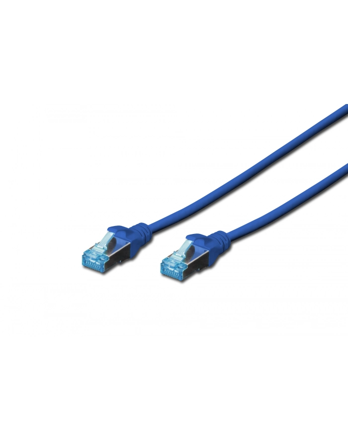 Kabel sieciowy SF/UTP kat. 5,niebieski, 3 m, opak. zast. główny