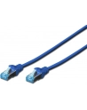 Kabel sieciowy SF/UTP kat. 5,niebieski, 3 m, opak. zast. - nr 5