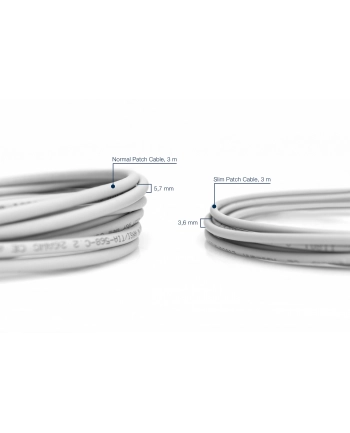 ASSMANN SLIM - PATCH CABLE - 1 M - GREY  (DK1617010S)