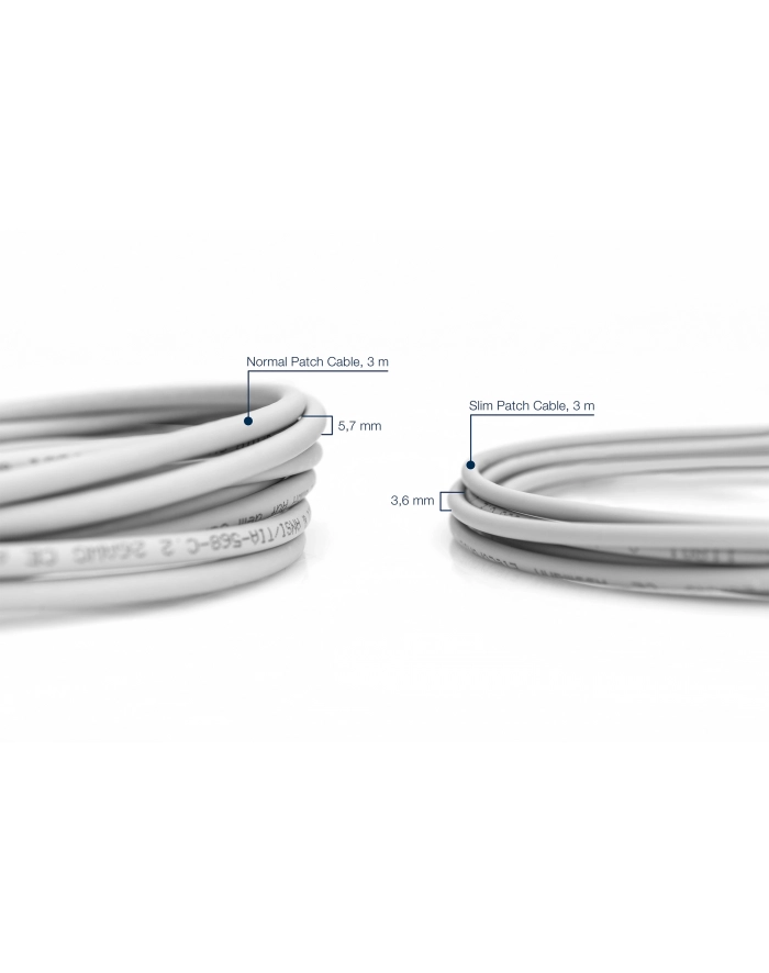 ASSMANN SLIM - PATCH CABLE - 1 M - GREY  (DK1617010S) główny