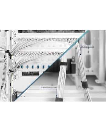 ASSMANN SLIM - PATCH CABLE - 1 M - GREY  (DK1617010S)