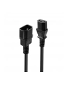 Lindy Przedłużacz zasilający IEC C14/IEC C13 1m (LY30321) - nr 1