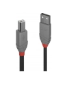 Lindy 36676 USB 2.0 typ A-B, Anthra Line 7.5m - nr 11