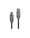 Lindy 36676 USB 2.0 typ A-B, Anthra Line 7.5m - nr 7
