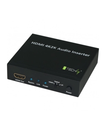 TECHLY HDMI 2K4K AUDIO INSERTER HDMI/TOSLINK/AUDIO STEREO  (103687) nr 2