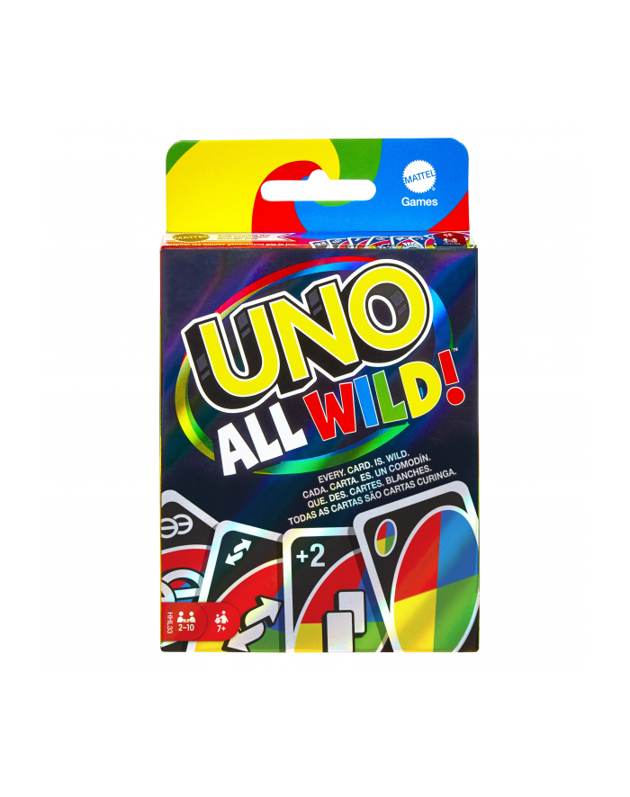 UNO ALL WILD! Dzikie karty HHL33 gra MATTEL główny