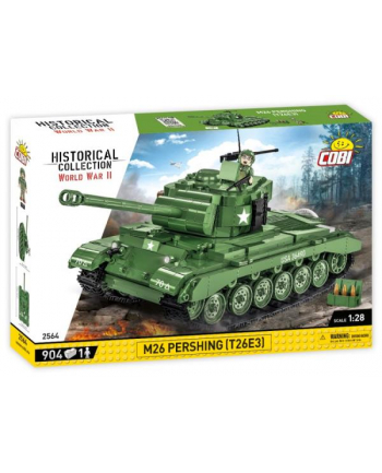 COBI 2564 Historical Collection WWII Czołg M26 Pershing (T26E3) 904 klockI