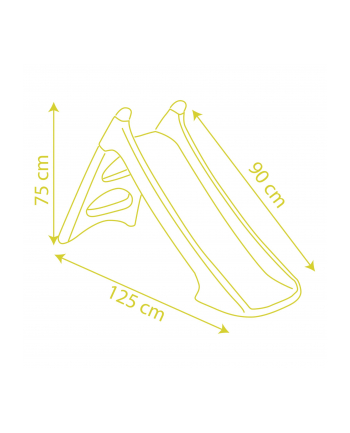 Zjeżdżalnia XS (ślizg 90cm) 820624 SMOBY