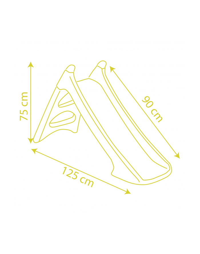 Zjeżdżalnia XS (ślizg 90cm) 820624 SMOBY główny