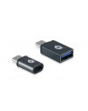 CONCEPTRONIC CONCEPTRONIC CONCEPTRONIC ADAPTER USB USB-C - USB SZARY (DONN04G)  (DONN04G) - nr 23