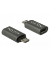 DELOCK DELOCK ADAPTER USB USB-C - MICROUSB SZARY (65927)  (65927) - nr 5
