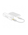 Delock Kabel Usb-C(M)->Usb-A(M) 2.0 0.15M Biały (Z32204) - nr 7