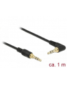 Kabel Delock MiniJack 3.5 mm - MiniJack 3.5 mm 1 Czarny (85566) - nr 5