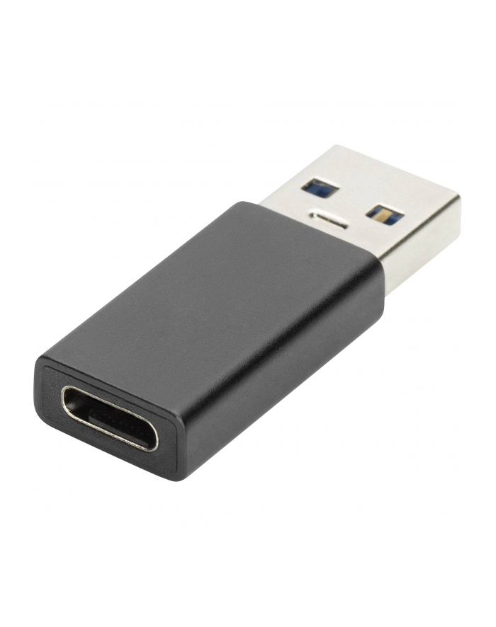 Digitus Adapter USB 3.0 Highspeed USB C/USB A M/Ż Czarny (AK300524000S) główny