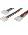 DIGITUS MOLEX 4-PIN -> 2X MOLEX 4-PIN (AK-430400-002-M) - nr 2