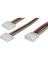 DIGITUS MOLEX 4-PIN -> 2X MOLEX 4-PIN (AK-430400-002-M) - nr 4