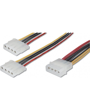 DIGITUS MOLEX 4-PIN -> 2X MOLEX 4-PIN (AK-430400-002-M)