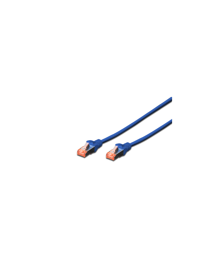 Digitus Patchcord CAT6, S-FTP, 1m, niebieski, 10 sztuk (DK-1644-010-B-10) główny