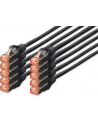 Digitus Patchcord CAT6, S-FTP, 1m, czarny, 10 sztuk (DK-1644-010-BL-10) - nr 6
