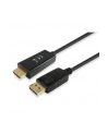 EQUIP  KABEL DISPLAYPORT ADAPTER->HDMI ST/ST 2.0M 4K/30HZ SCHWARZ (119390)  (119390) - nr 13