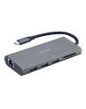 LINDY KONWERTER USB-C™  43278 USB 3.1 TYP C MULTI-PORT KONVERTER, [1X ZŁĄCZE MĘSKIE USB-C™ - 9X ZŁĄCZE ŻEŃSKIE USB-C™, ZŁĄCZE ŻEŃSKIE VGA, ZŁĄCZE ŻEŃS - nr 12