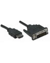 Kabel Manhattan DVI HDMI 1 Czarny (322782) - nr 10