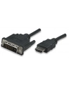 Kabel Manhattan DVI HDMI 1 Czarny (322782) - nr 7