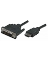 Kabel Manhattan DVI HDMI 1 Czarny (322782) - nr 9
