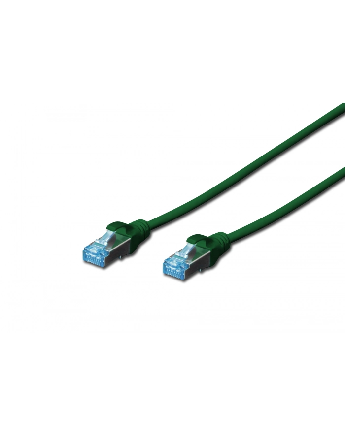 Digitus Kabel krosowy SF/UTP kat.5e 0.5m zielony (DK-1532-005/G) główny